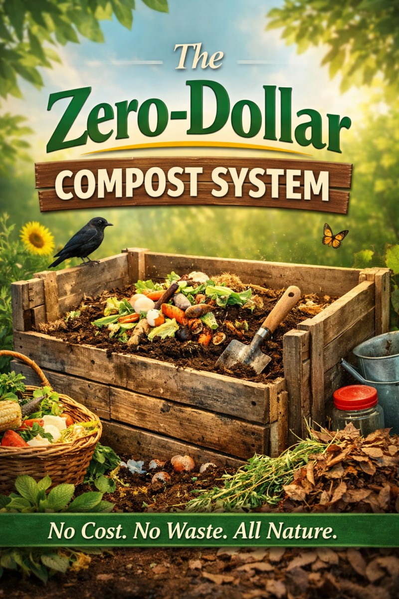 The Zero Dollar Compost System