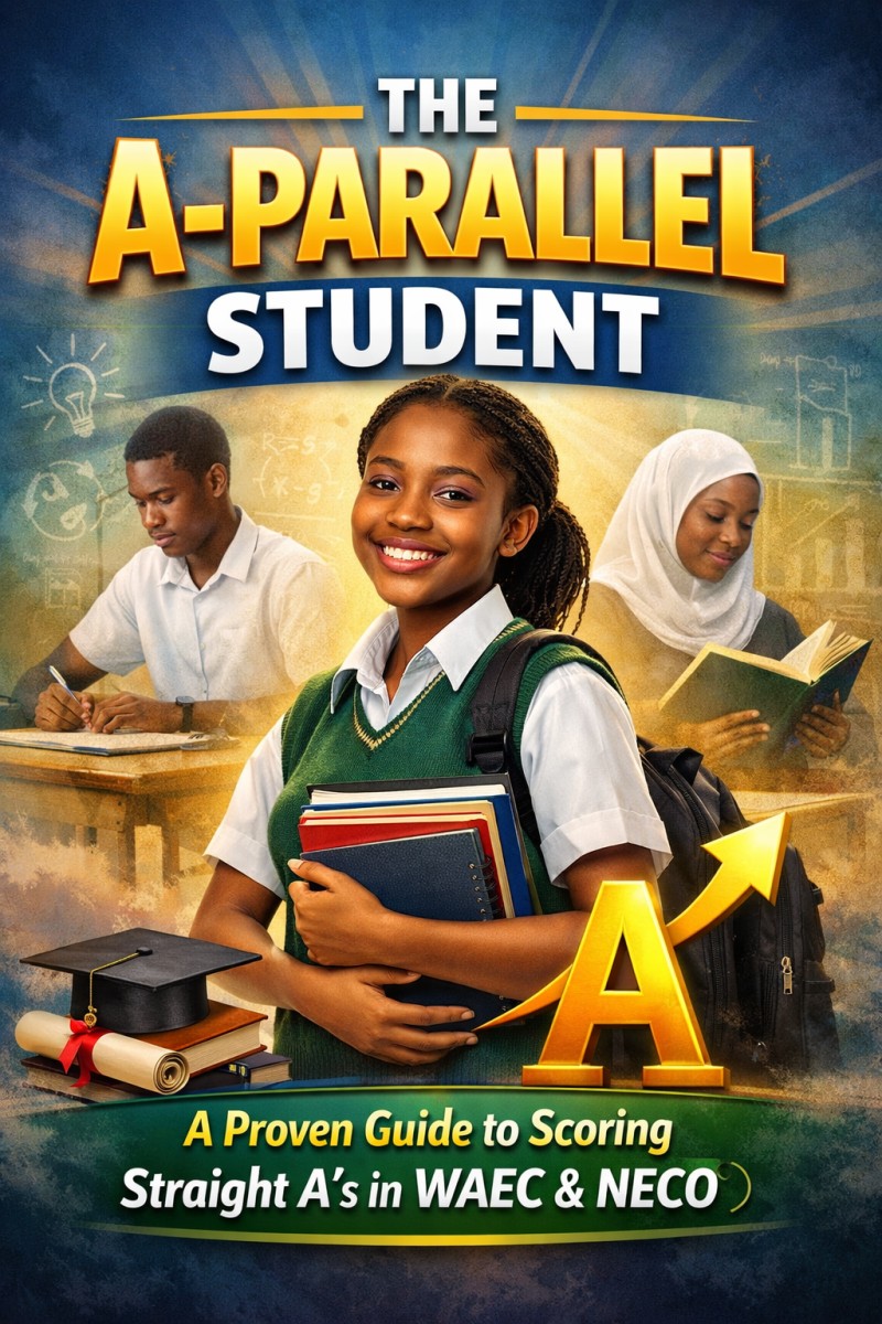 "The A-Parallel Student: A Proven Guide to Scoring Straight A's in WAEC & NECO."
