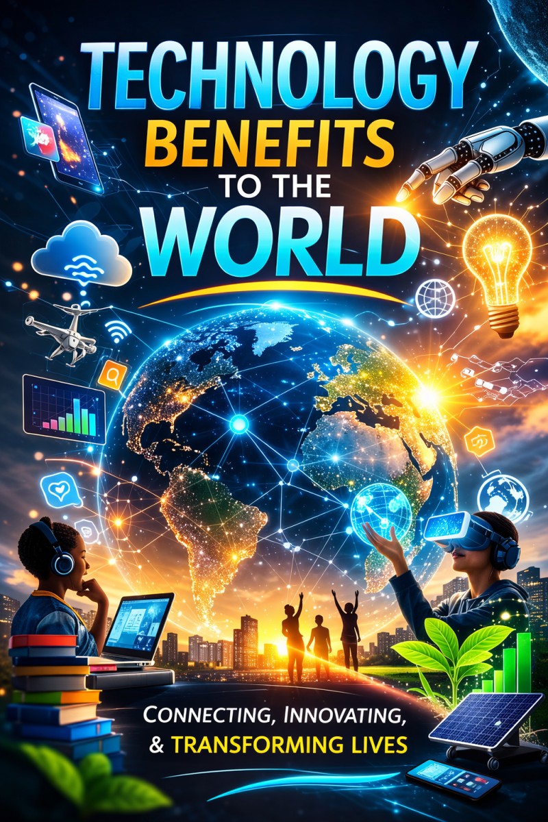 Technology benefits to the world