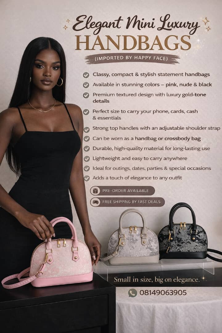 Elegant Mini Luxury Handbags (Imported by Happy Face)