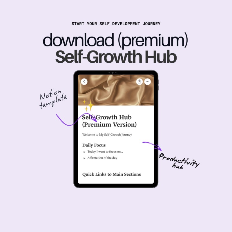 Self-Growth Hub – Premium Version