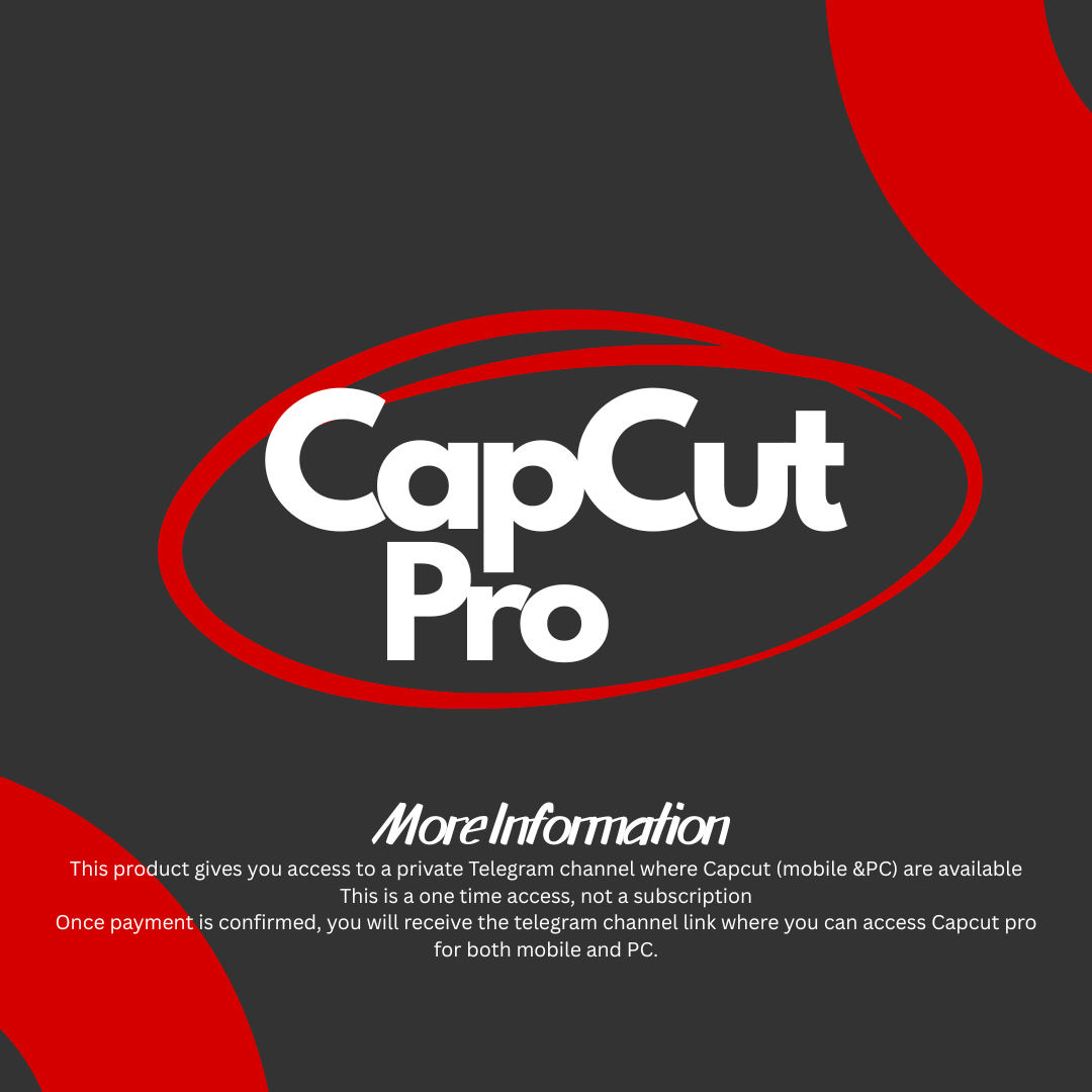 CAPCUT PRO LIFETIME