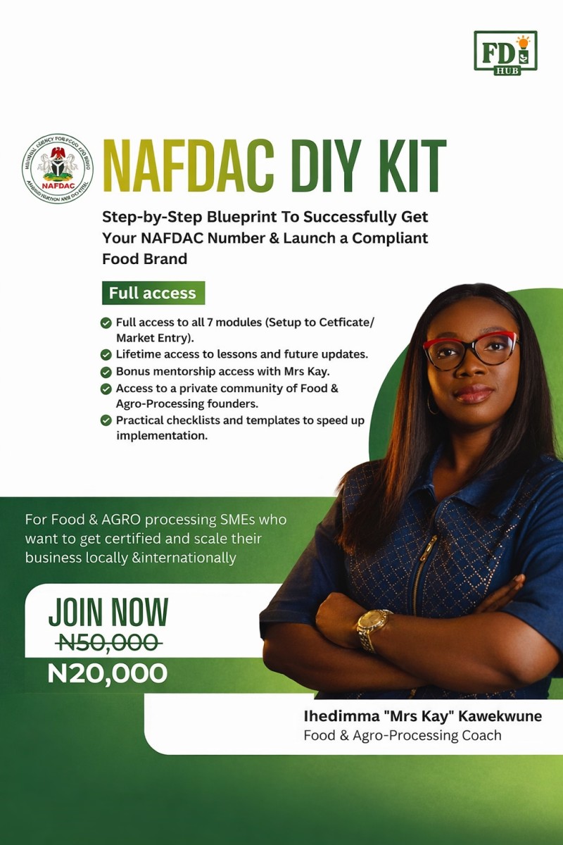 NAFDAC Certification DIY Toolkit