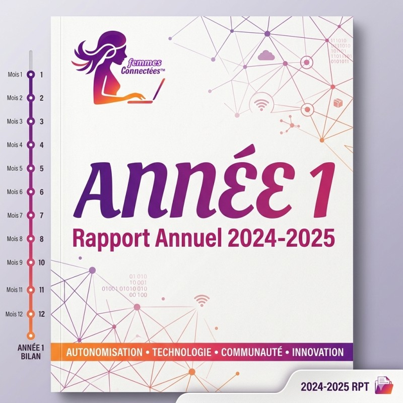 Rapport annuel 2024-2025 : ANNÉE 1 - FEMMES CONNECTÉES