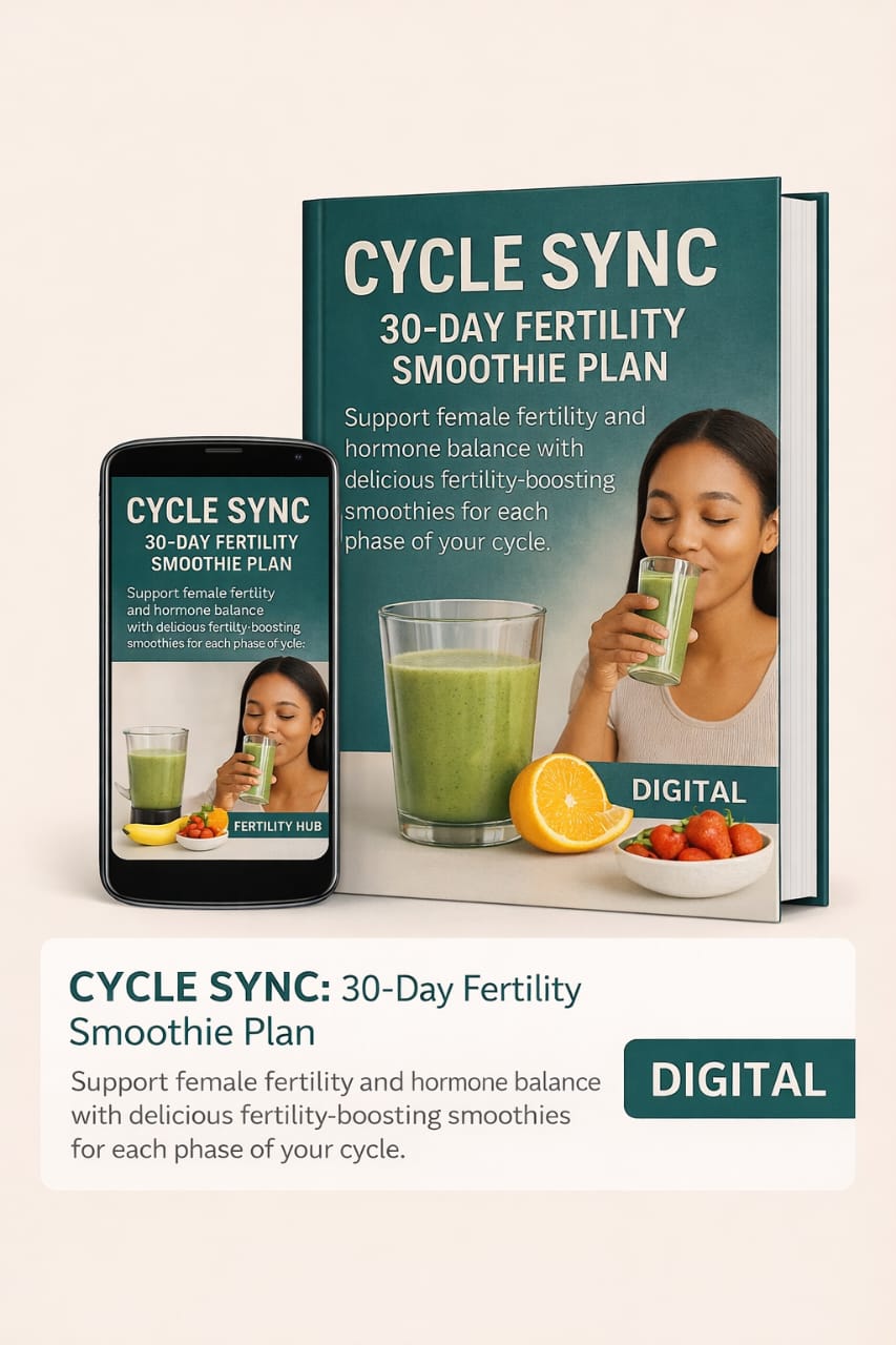 Cycle Sync Smoothie Calendar