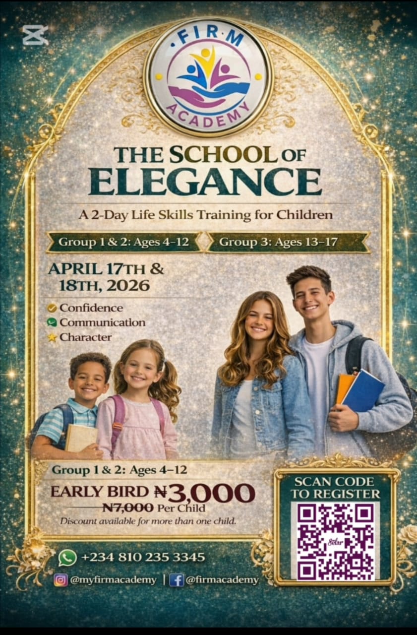 The School of Elegance – 2-Day Online Life Skills Training for Children (Ages 4–12)