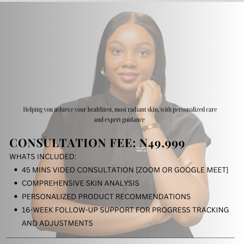1:1 Virtual Skin Consultation with Flora