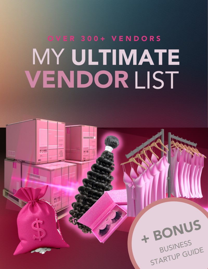 MY ULTIMATE VENDOR LIST