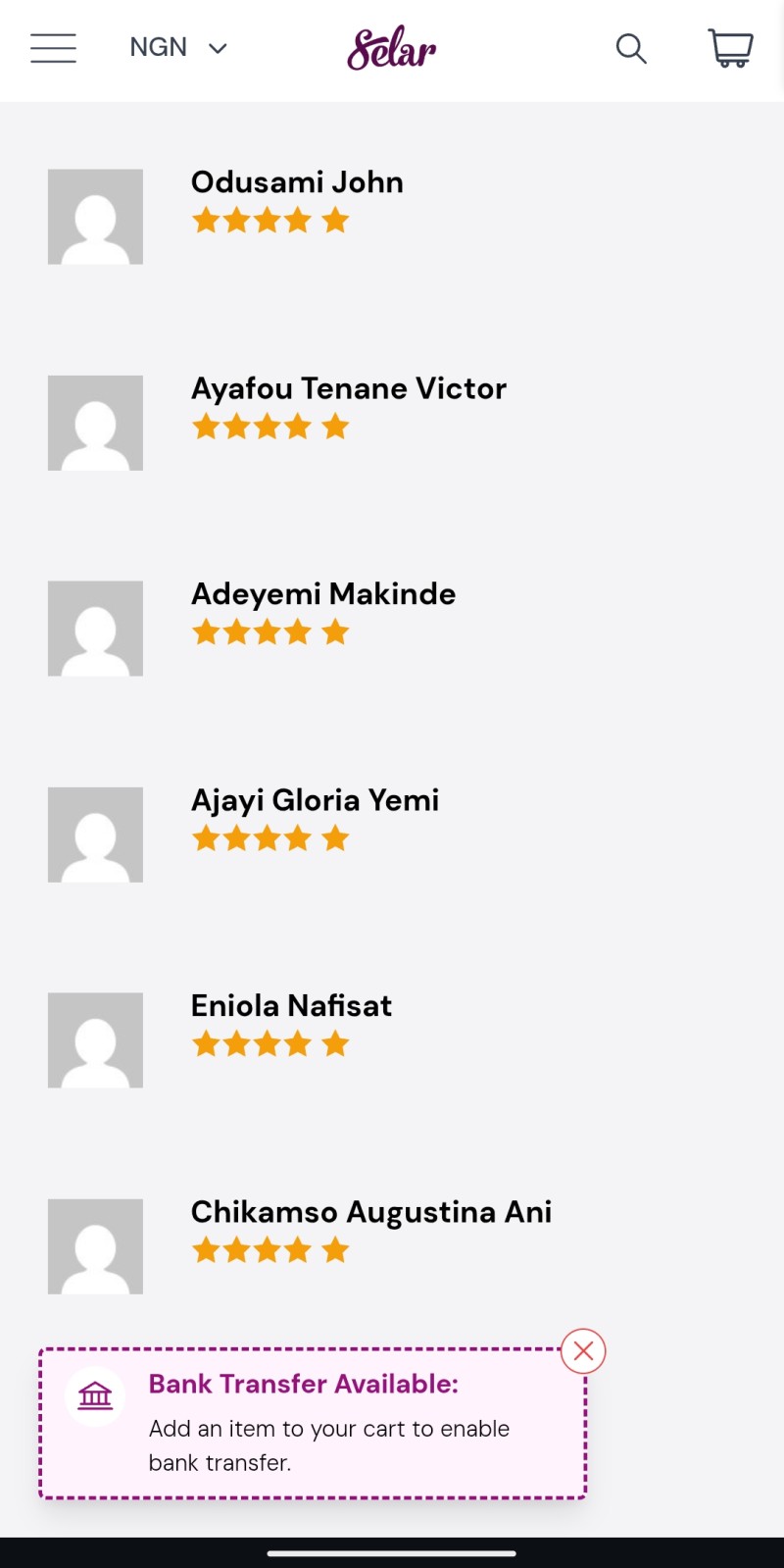 Customer review 6