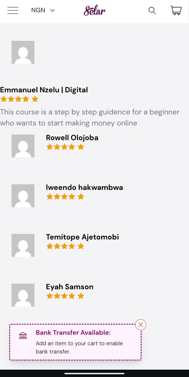 Customer review 7
