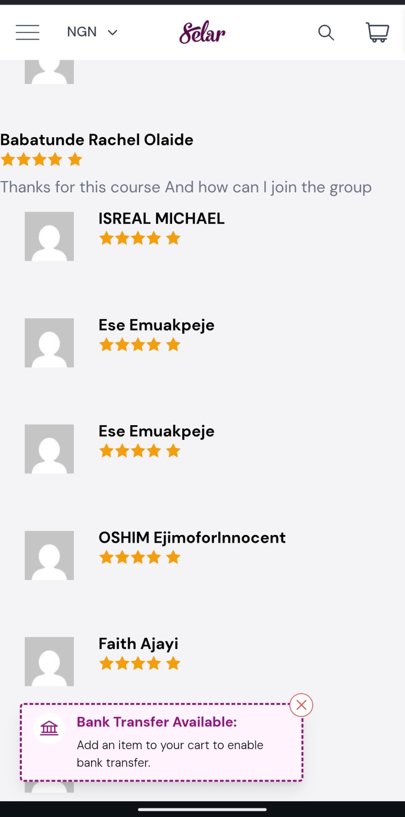 Customer review 8