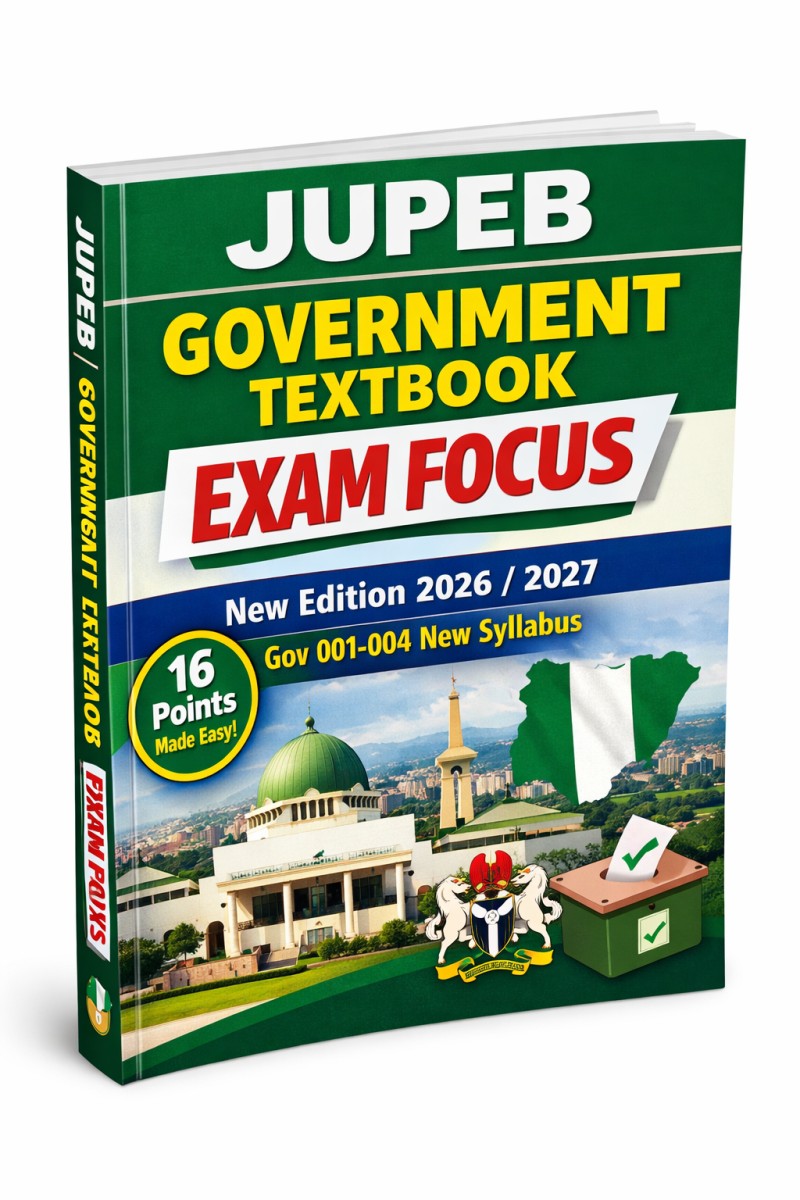 JUPEB Government Textbook-Exam focus