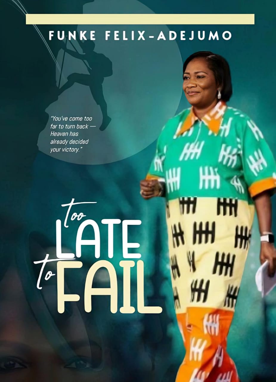 It's Too Late To Fail