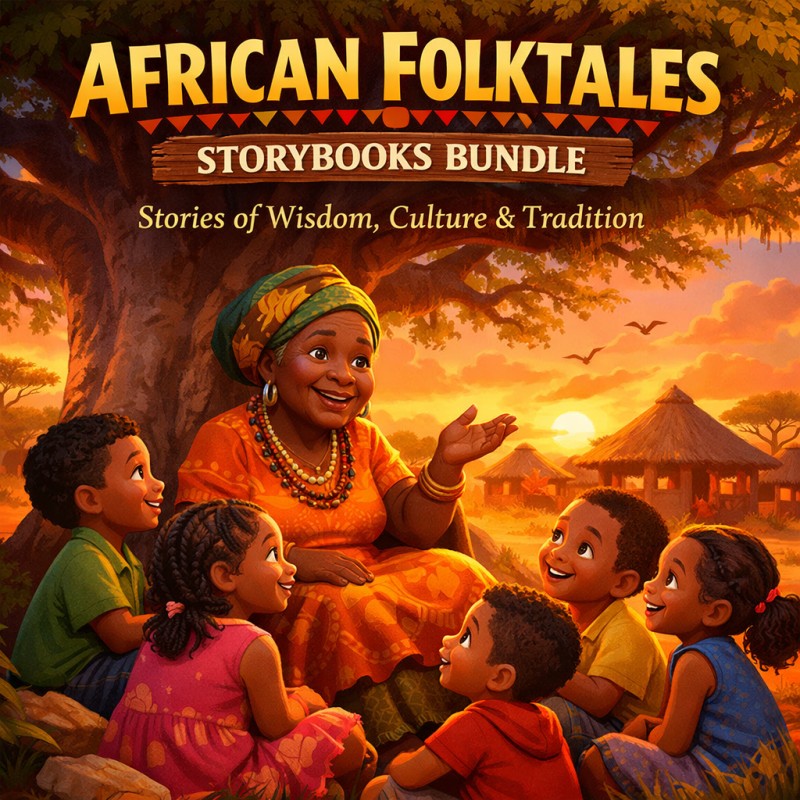 AFRICAN FOLKTALES STORYBOOKS BUNDLE