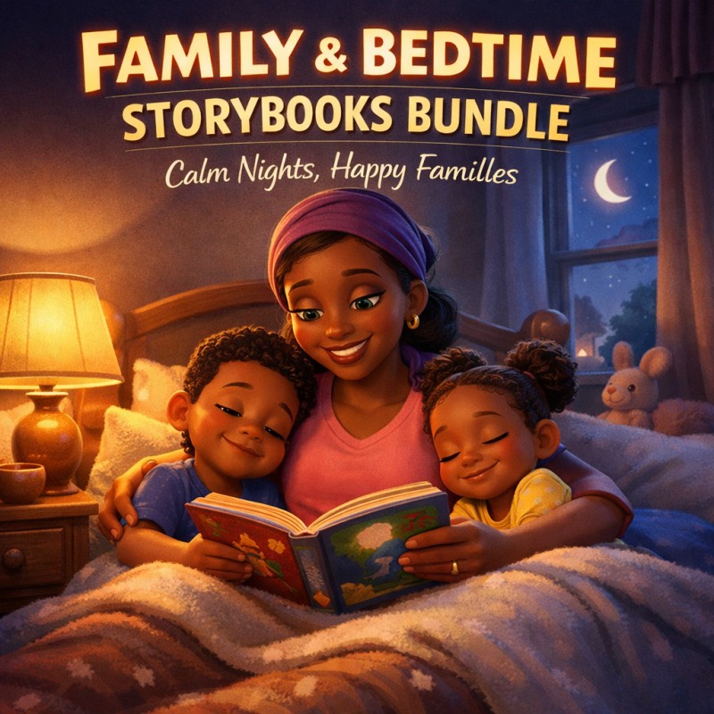 FAMILY & BEDTIME STORYBOOKS BUNDLE