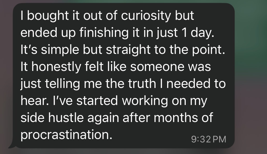 Customer review 1