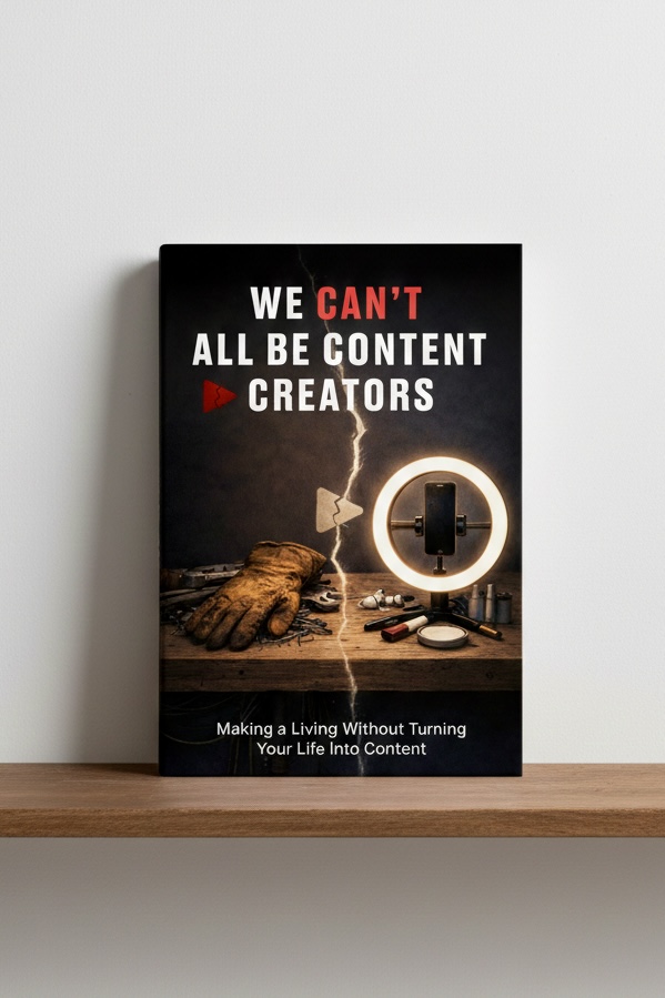 We Can't All Be Content Creators