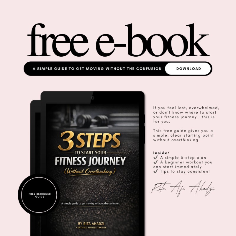 3 Steps to Start Your Fitness Journey ( Without Overthinking )