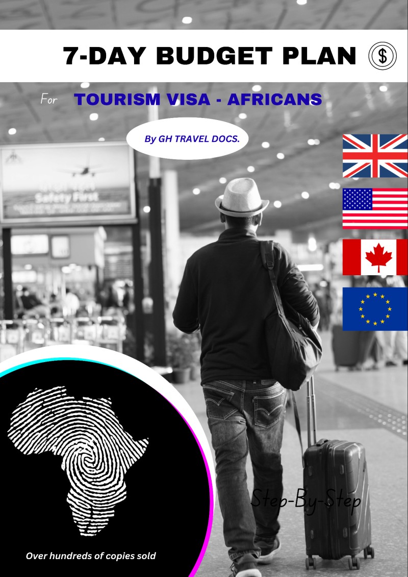 7-DAY BUDGET FOR TOURISM VISA