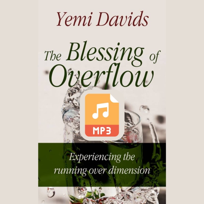 THE BLESSING OF OVERFLOW (MP3 AUDIO)