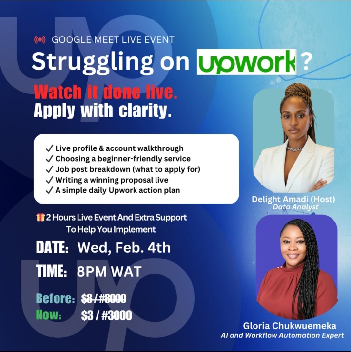 Land Clients on Upwork — Live Masterclass