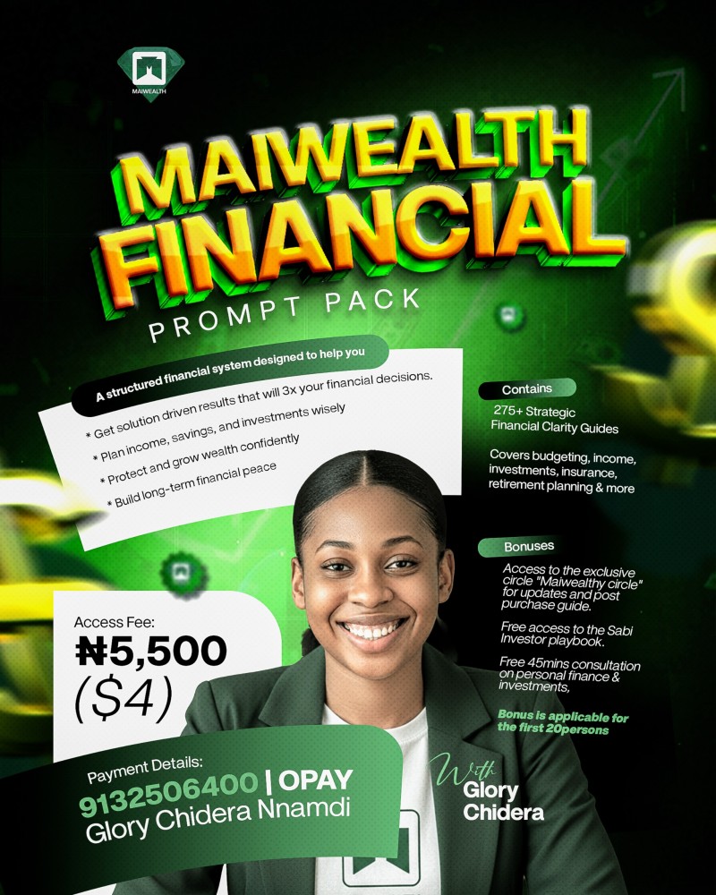 MAIWEALTH FINANCIAL CLARITY SYSTEM.