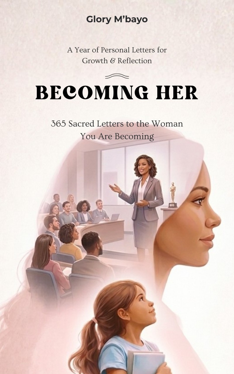 BECOMING HER: Letters to the Woman You're Becoming: 365 Days of Self-Compassion, Growth & Divine Whispers