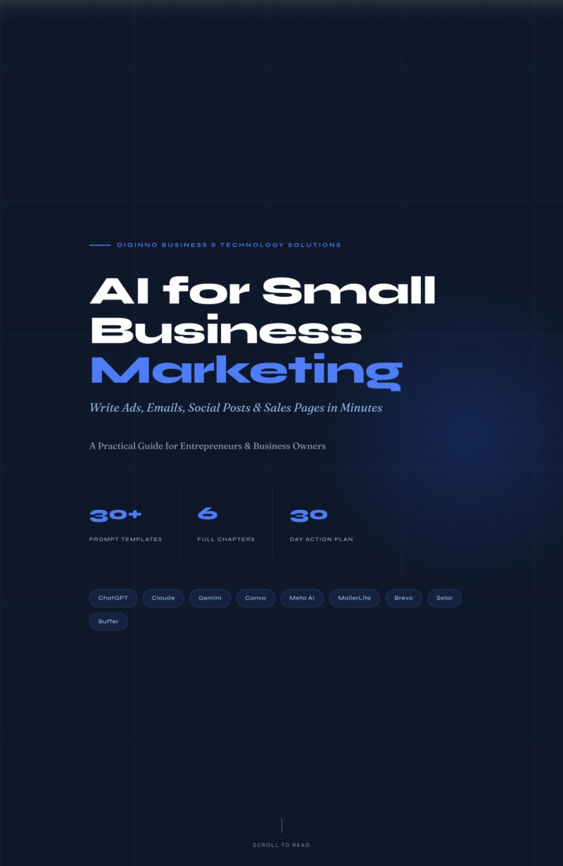AI For Small Business Marketing: A Step By Step Prompt Guide For Small Business Marketing