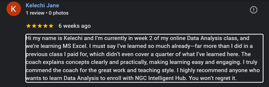 Customer review 2