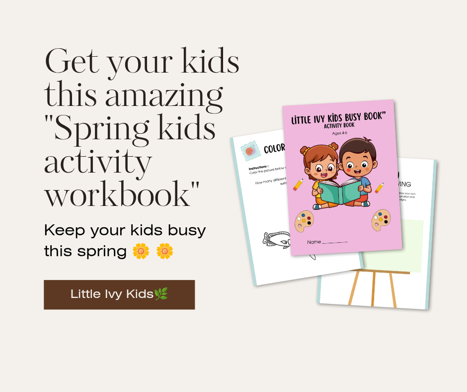 Little Ivy Kids Activity Book – Coloring, Tracing & Drawing for Young Learners