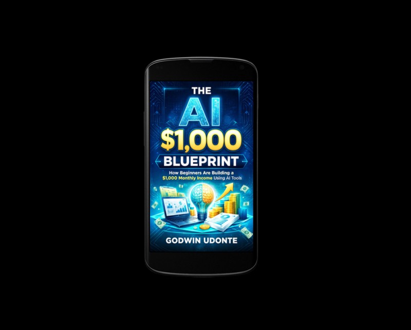 THE AI $1,000 BLUEPRINT:  How Beginners Are Building a $1,000 Monthly Income Using AI Tools