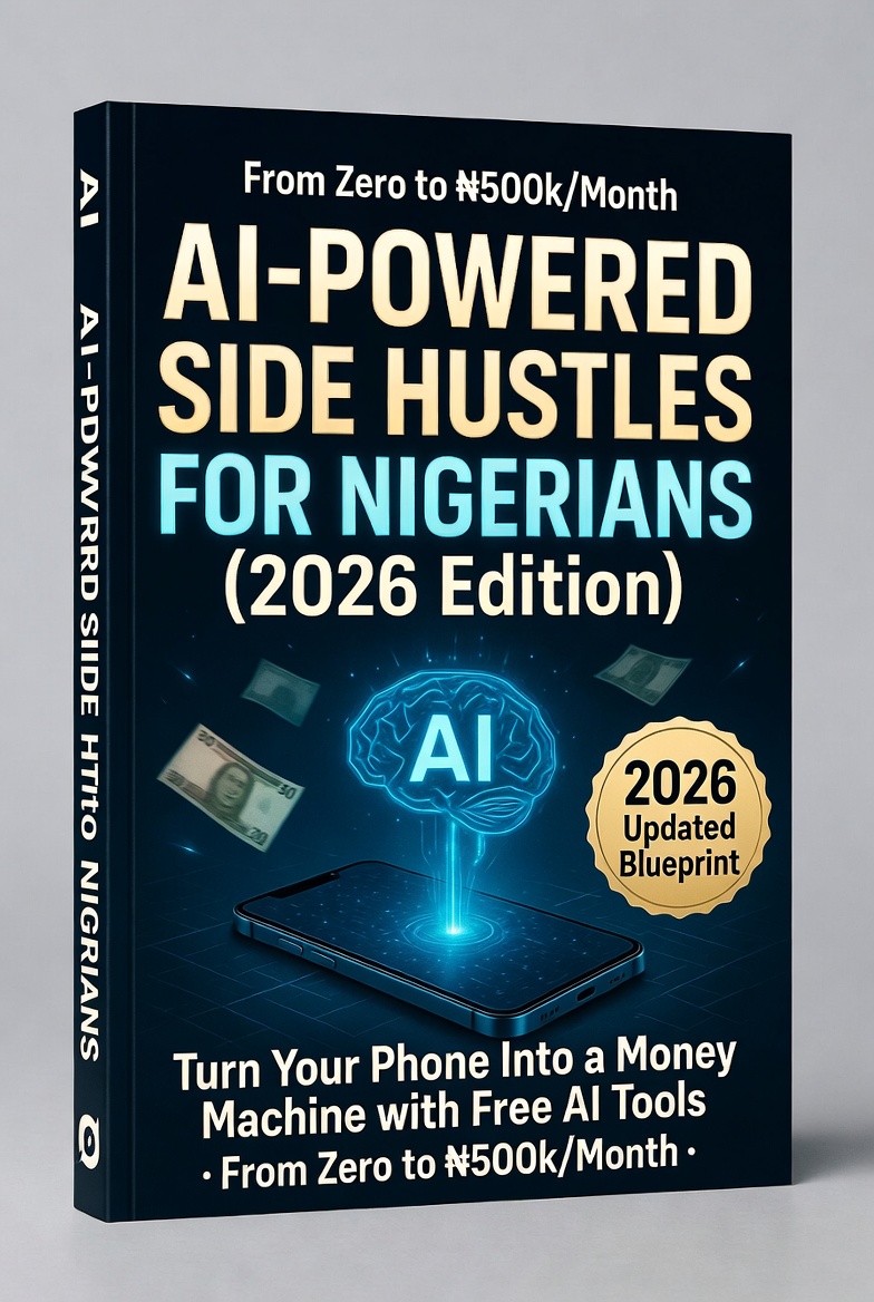 AI-Powered Side Hustles for Nigerians (2026 Edition) How to Make ₦100,000–₦500,000 Monthly Using Free AI Tools on Your Phone
