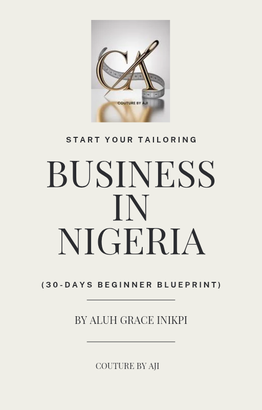 Beginner Tailor Blueprint by Couture by AJI