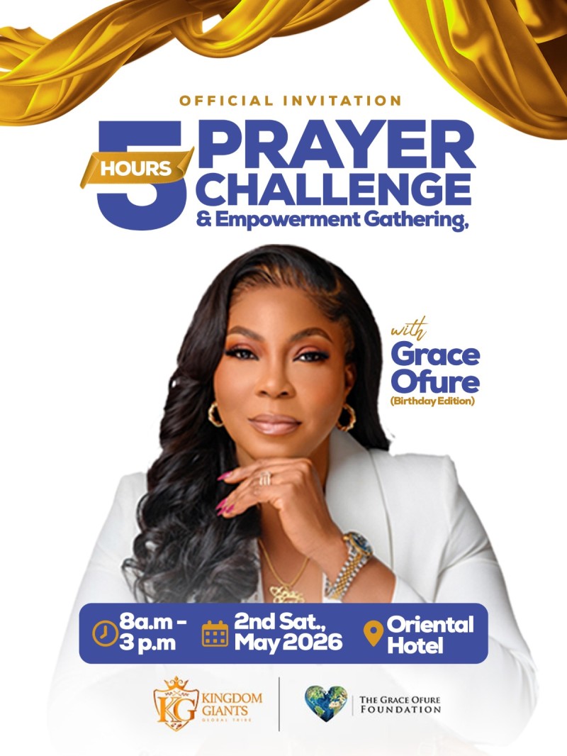 Prayer Challenge with Pastor Grace Ofure Ibhakhomu Lagos