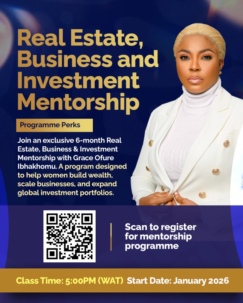 Real Estate Mentorship with Grace Ofure - Subscription