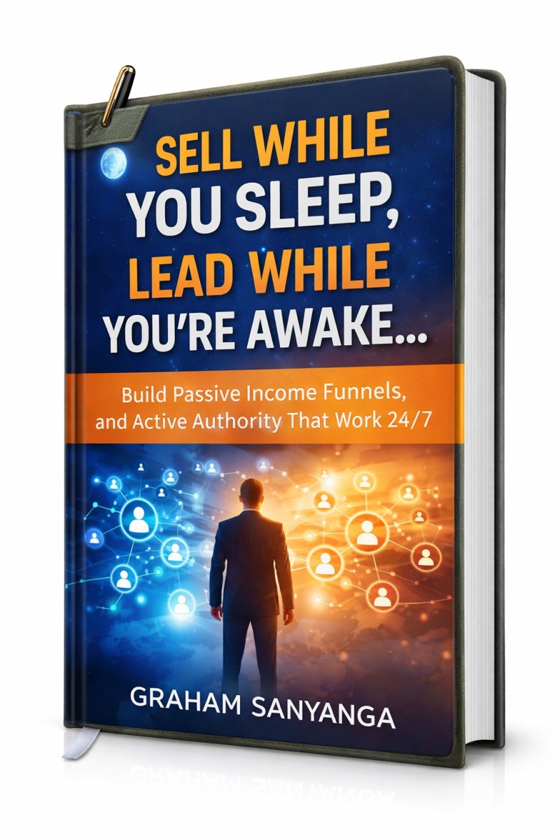 SELL WHILE YOU SLEEP, LEAD WHILE YOU'RE AWAKE. Build Passive Income Funnels and Active Authority That Work 24/7