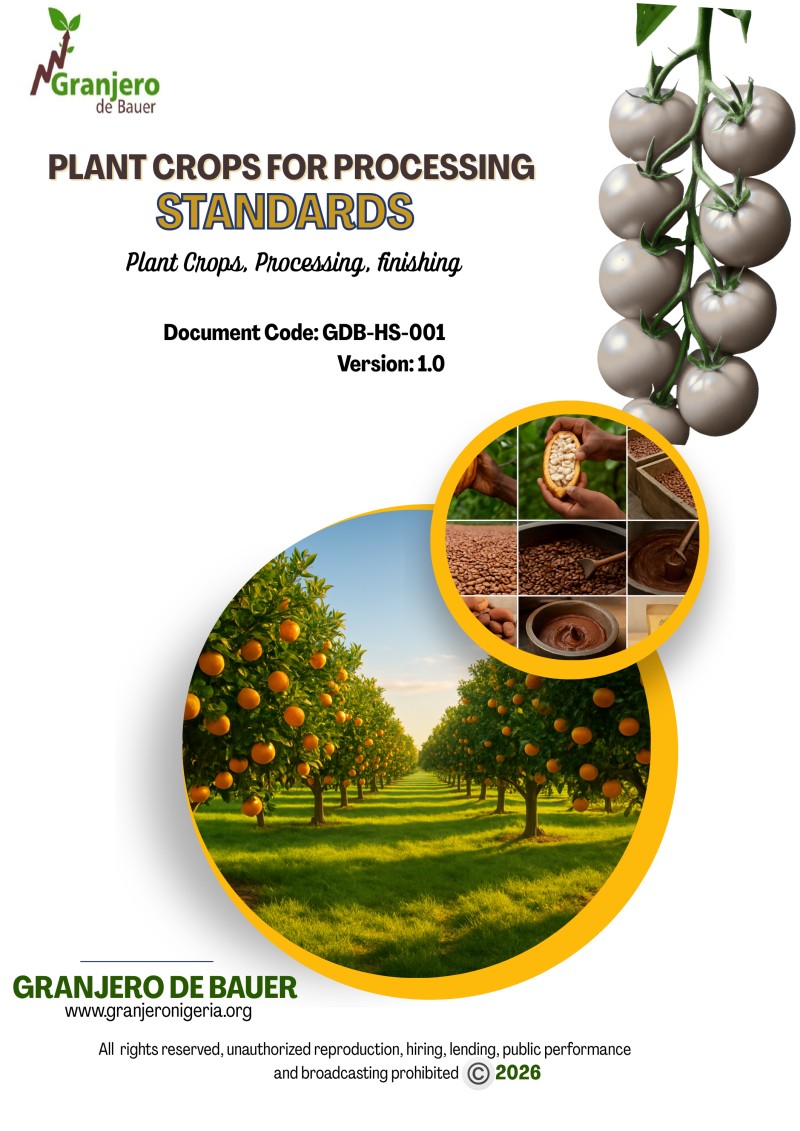 Plant Crops for prossessing Standard toolkit