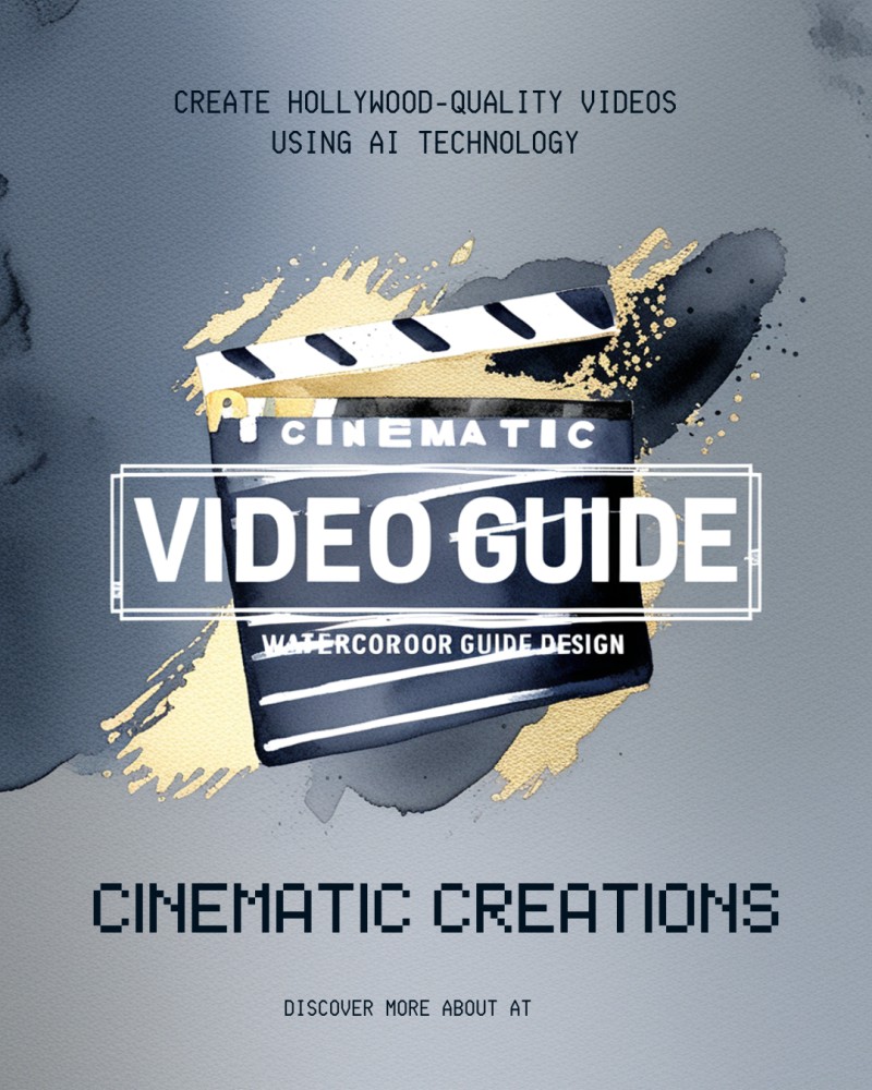 THE AI CINEMATIC BLUEPRINT: Create Hollywood-Quality Videos Using AI
