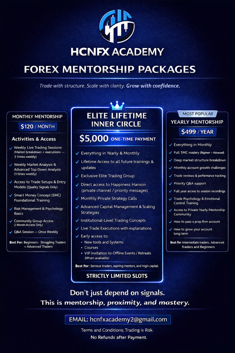 1 YEAR MENTORSHIP PACKAGE