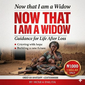 NOW THAT I AM A WIDOW