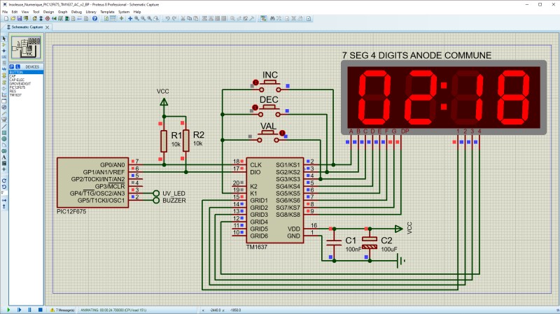 Créez une Insoleuse Numérique Optimisée : PIC12F675 + TM1637 (Multiplexage & Mémoire EEPROM)