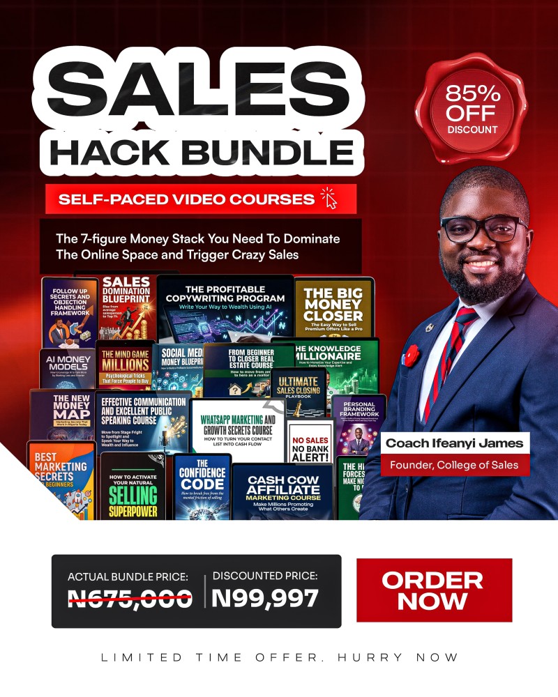 The Sales Hack Bundle (Self-Paced Video Courses)