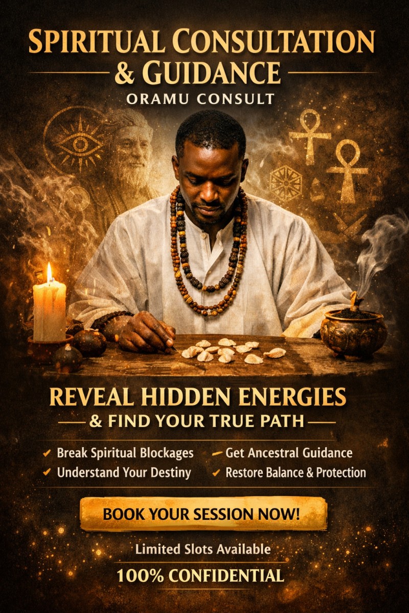 Spiritual Consultation & Guidance – Oramu Consult