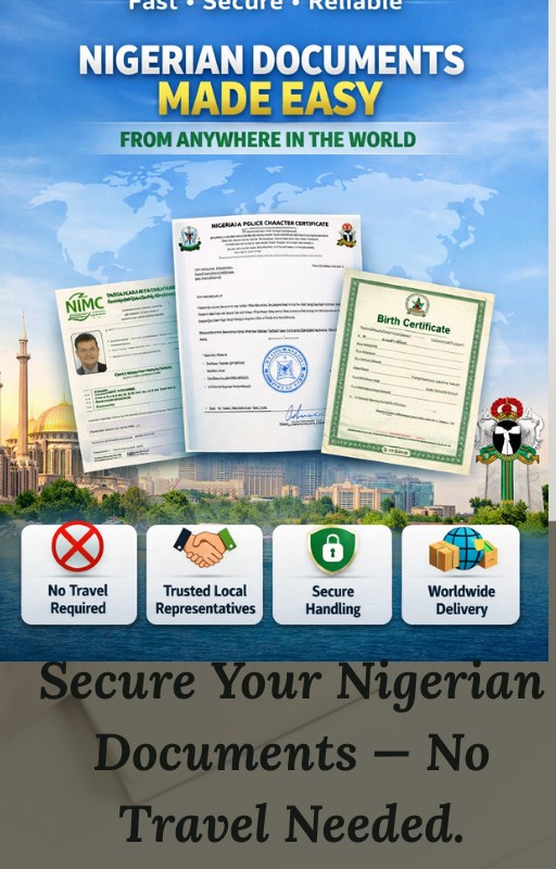Nigerian Document Processing for Diaspora Residents — Without Traveling to Nigeria