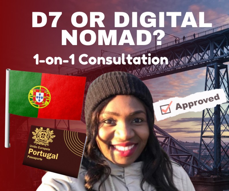 Portugal D7 and Digital Nomad Consultation