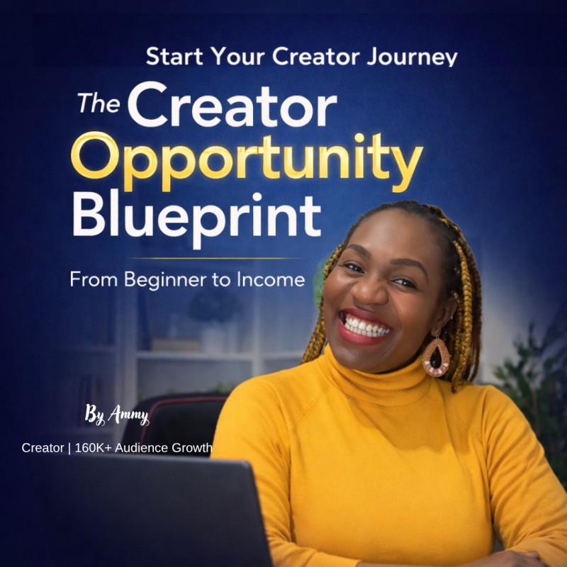 Start here: Build Income Online (step-by-step) The Creator Opportunity Blueprint