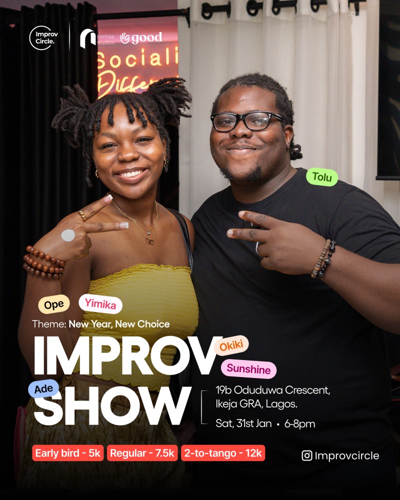 New Year New Choice - An Improv Circle show at The Good House