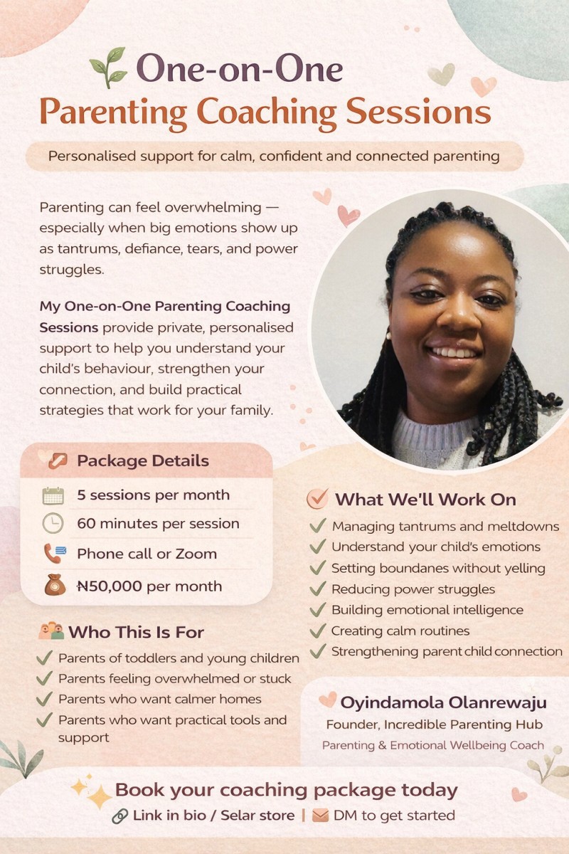 One-on-One Parenting Coaching Sessions