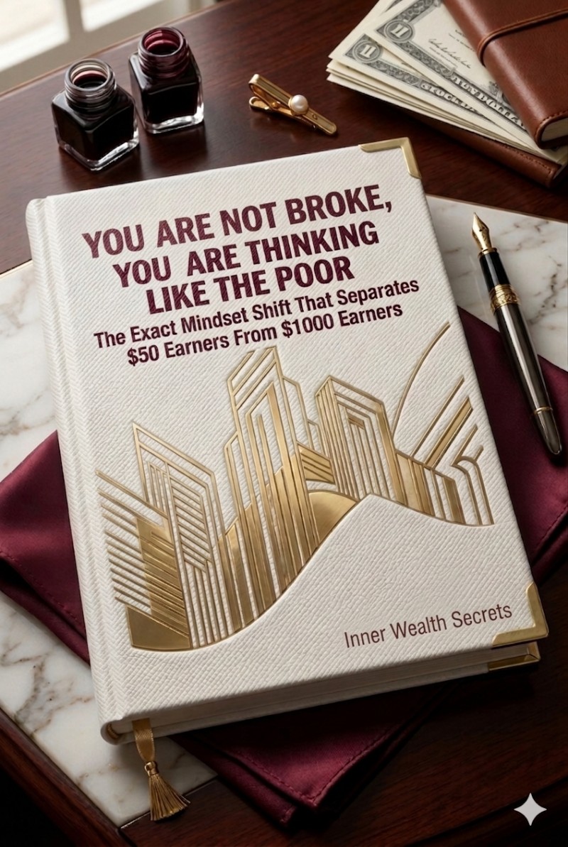 You are not broke you are thinking like the poor