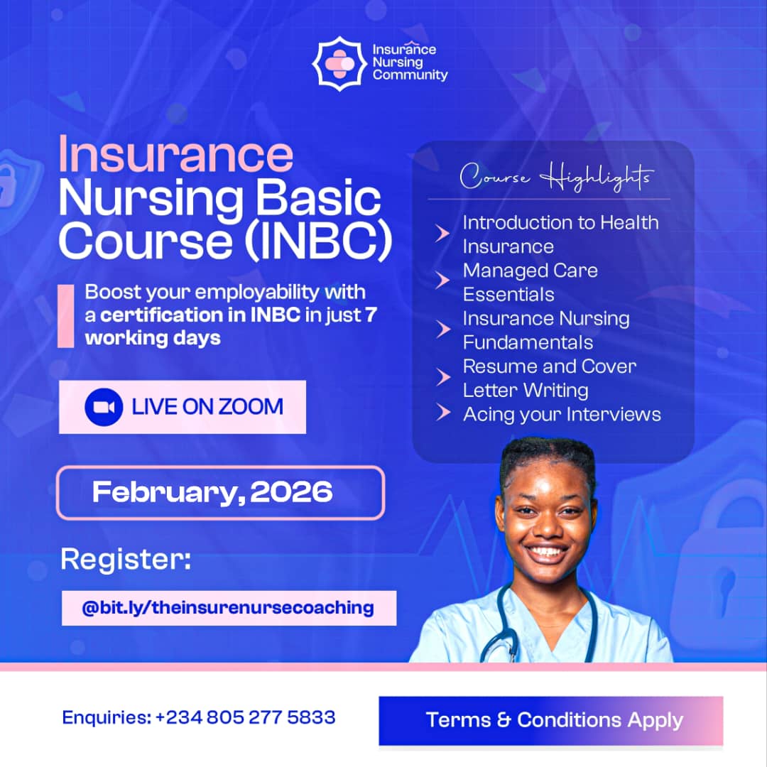 INSURANCE NURSING BASIC COURSE.